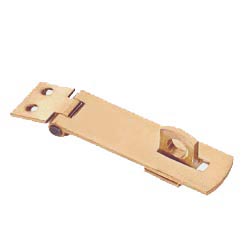 brass hasp & staples